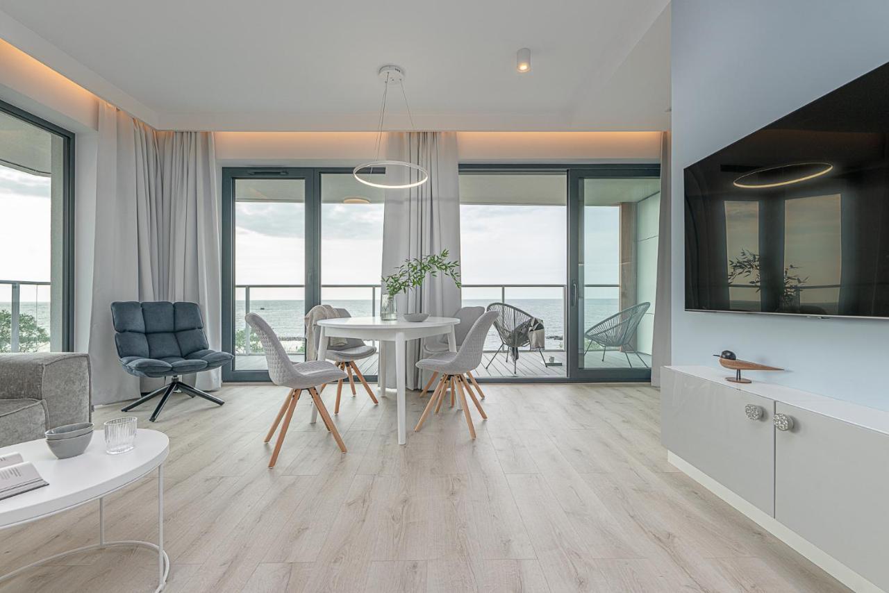 Apartament Morskie Widoki Natural Baltic Darlowko Kültér fotó