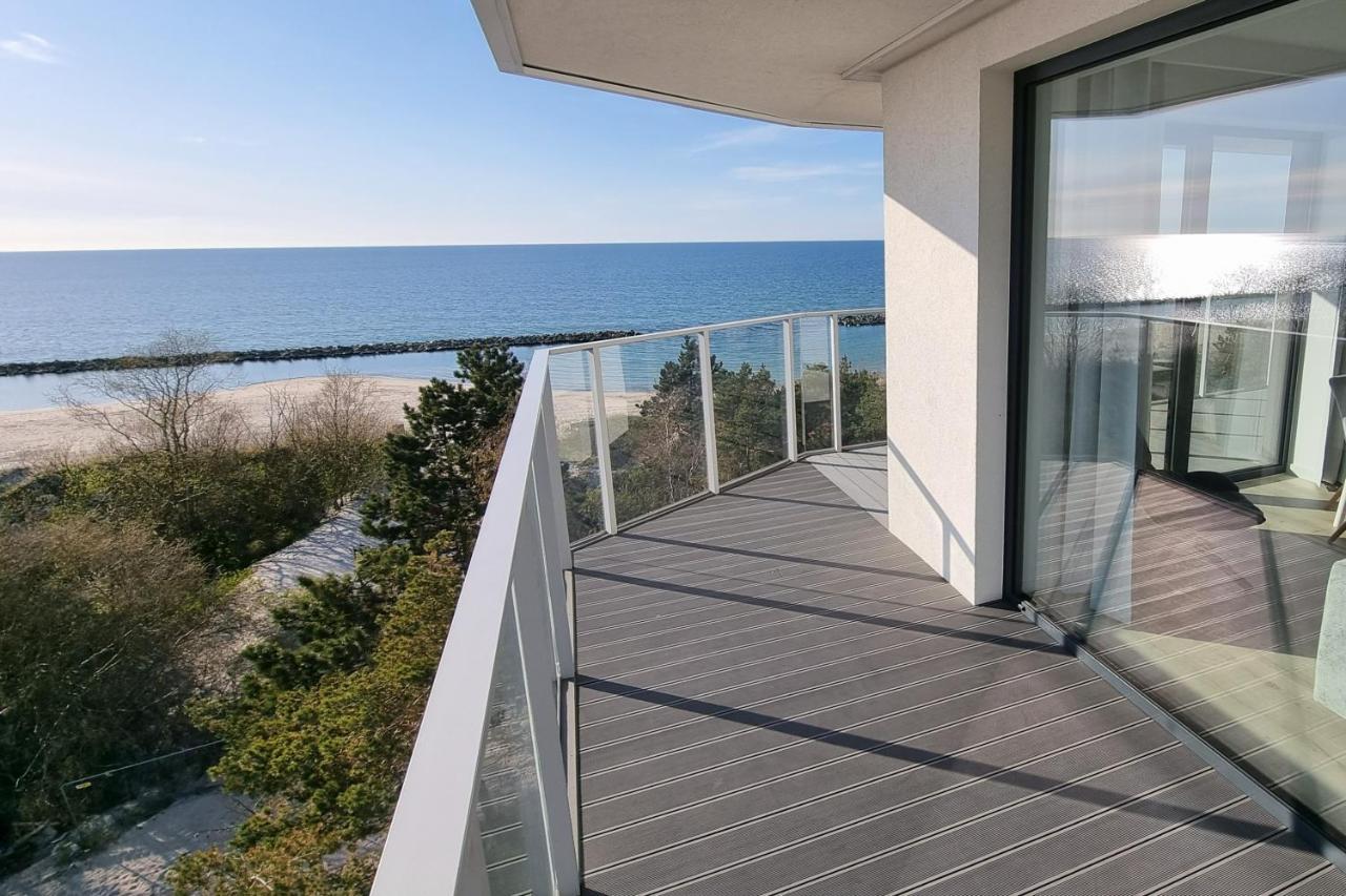 Apartament Morskie Widoki Natural Baltic Darlowko Kültér fotó